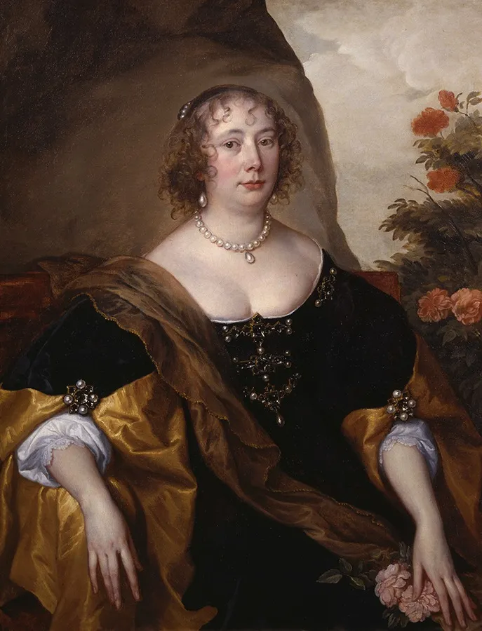 Sir Anthony van Dyck, Portrait of a Lady called The Countess of Oxford, c. 1639