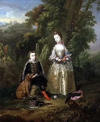 Thomas Frye, The Hon Herbert Hickman-Windsor and His Sister, Charlotte Jane, c. 1760