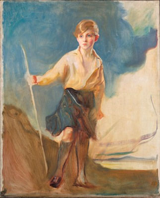 Philip de Laszlo, Study for a portrait of the Hon. Andrew Elphinstone (1918-75), 1925