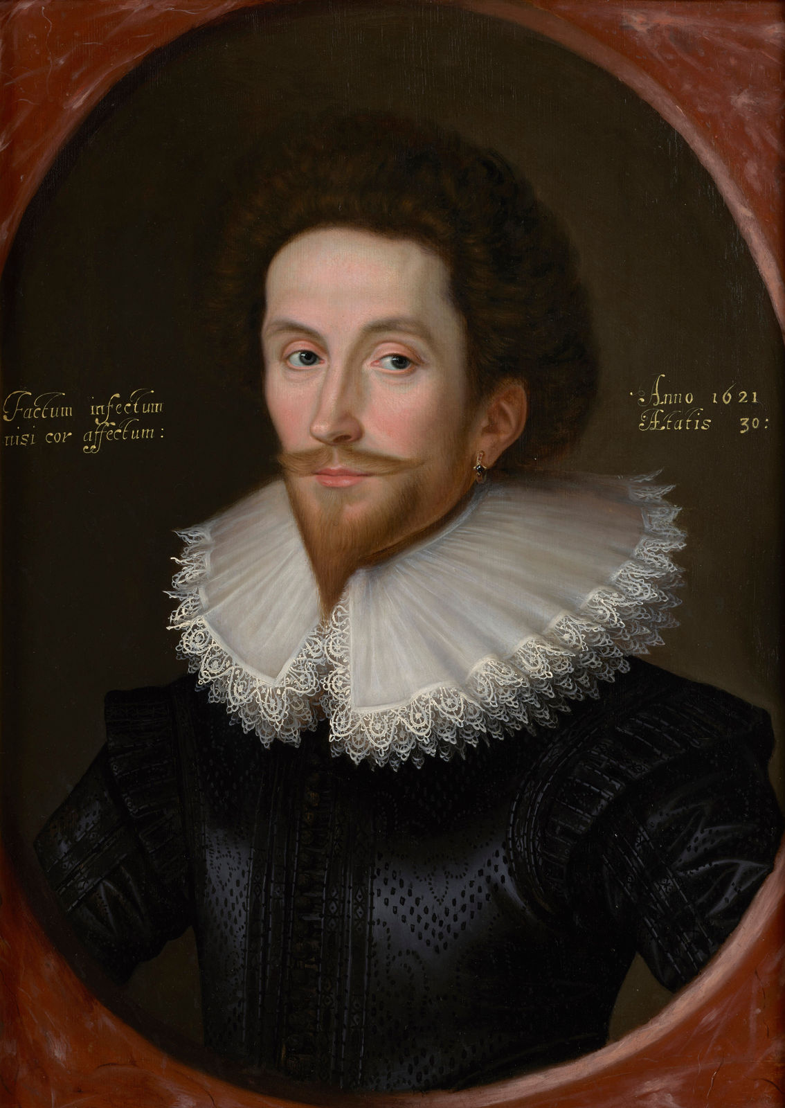 Circle of William Larkin, Portrait of a Gentleman, 1621
