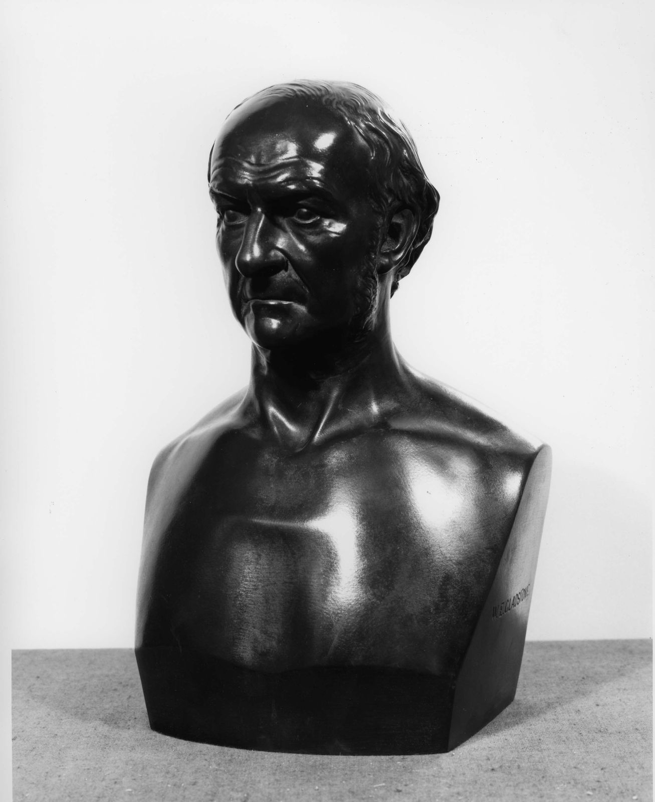 Thomas Woolner RA, Portrait of William Ewart Gladstone (1809-98), 1882