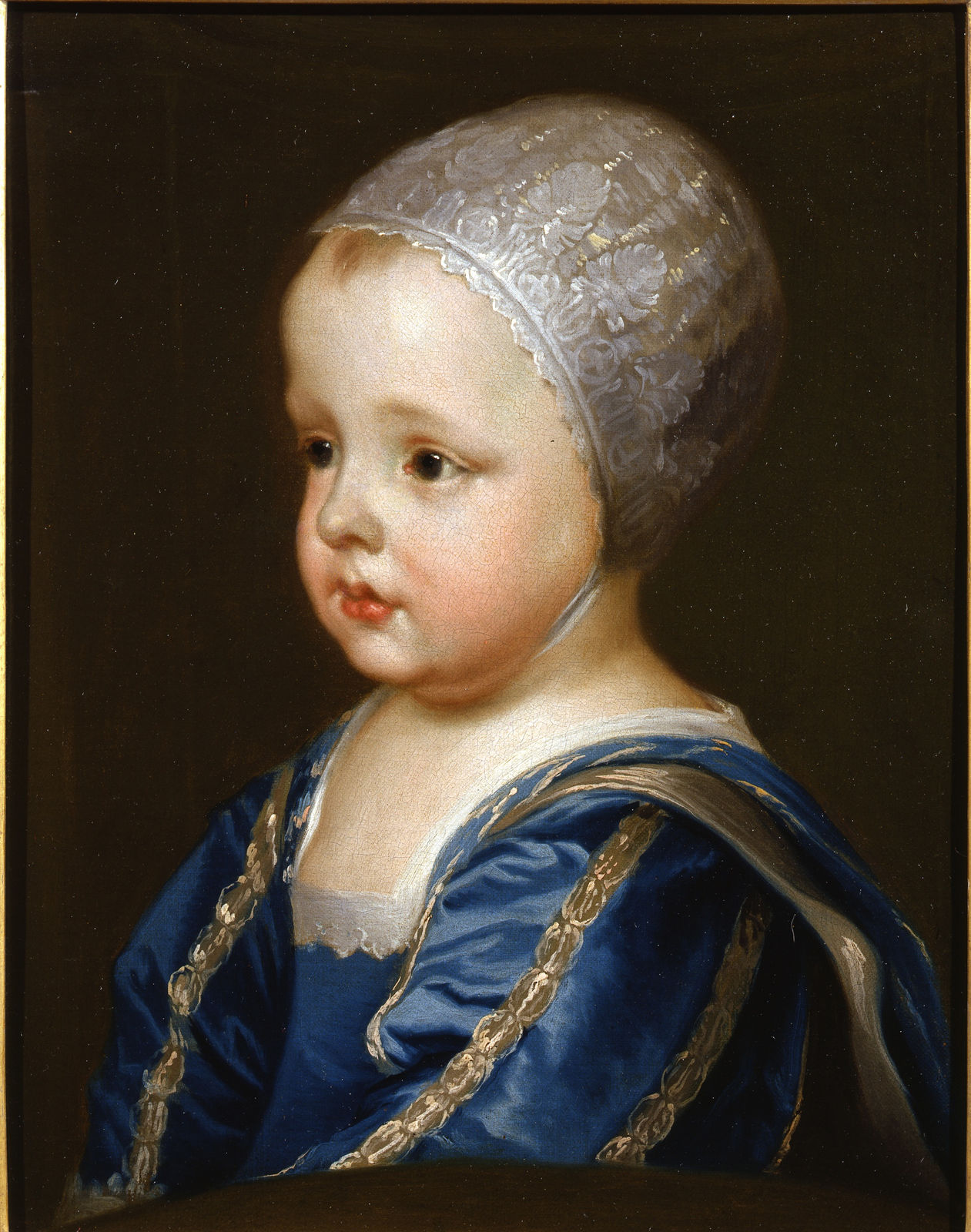 Circle of Sir Anthony van Dyck, Portrait of Infant James II, c. 1636