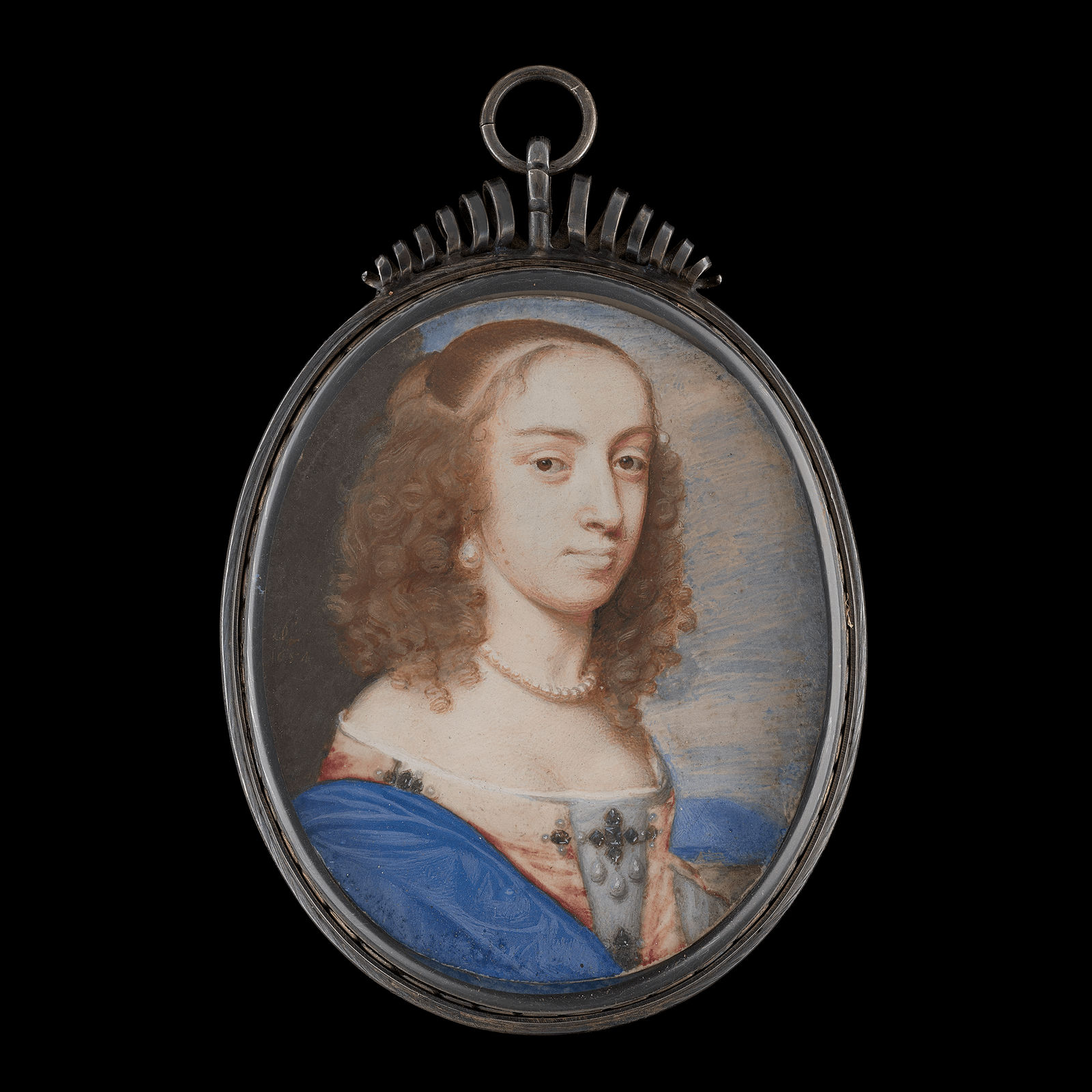Samuel Cooper, Portrait of a Lady, traditionally identified as Elizabeth Claypole (Cleypole), née Cromwell (1629-58), 1654