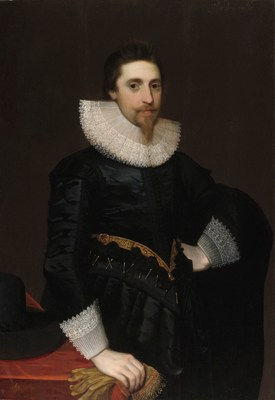 English School, Portrait of a ‘Mr Cole’ (b. 1588), 1610-20