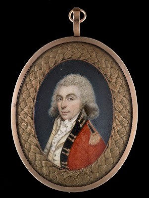 Irish School, Portrait of a Military Gentleman, Late 18th Century