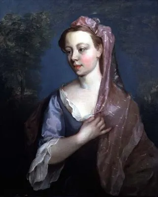Philip Mercier, Portrait sketch of a young lady, c. 1739