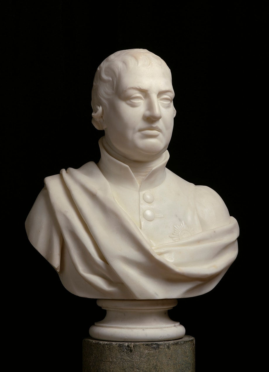 William Grinsell Nicholl, Portrait bust of George III (1738-1871), 1810s