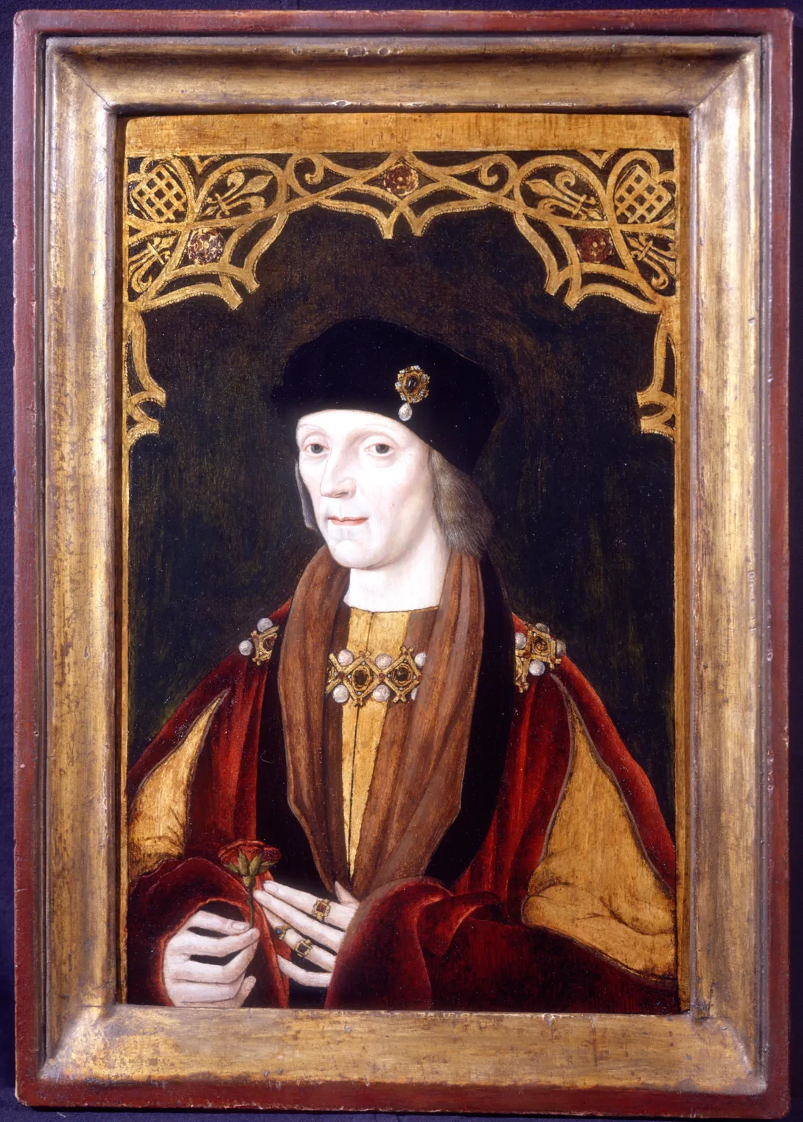 Anglo-Netherlandish School, Portrait of King Henry VII (1457-1509), c. 1506