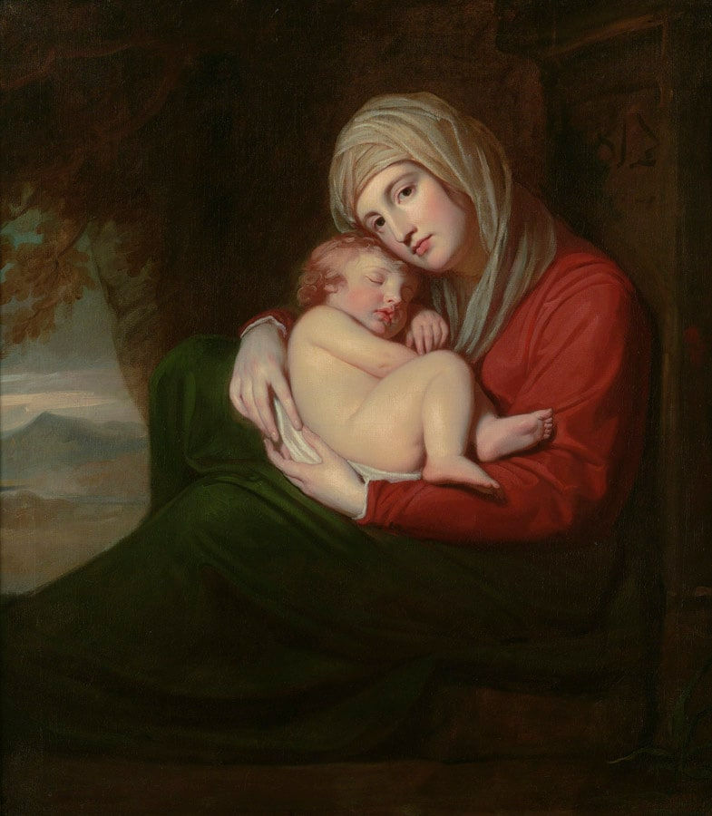 George Romney, A Mother and Child, 1771