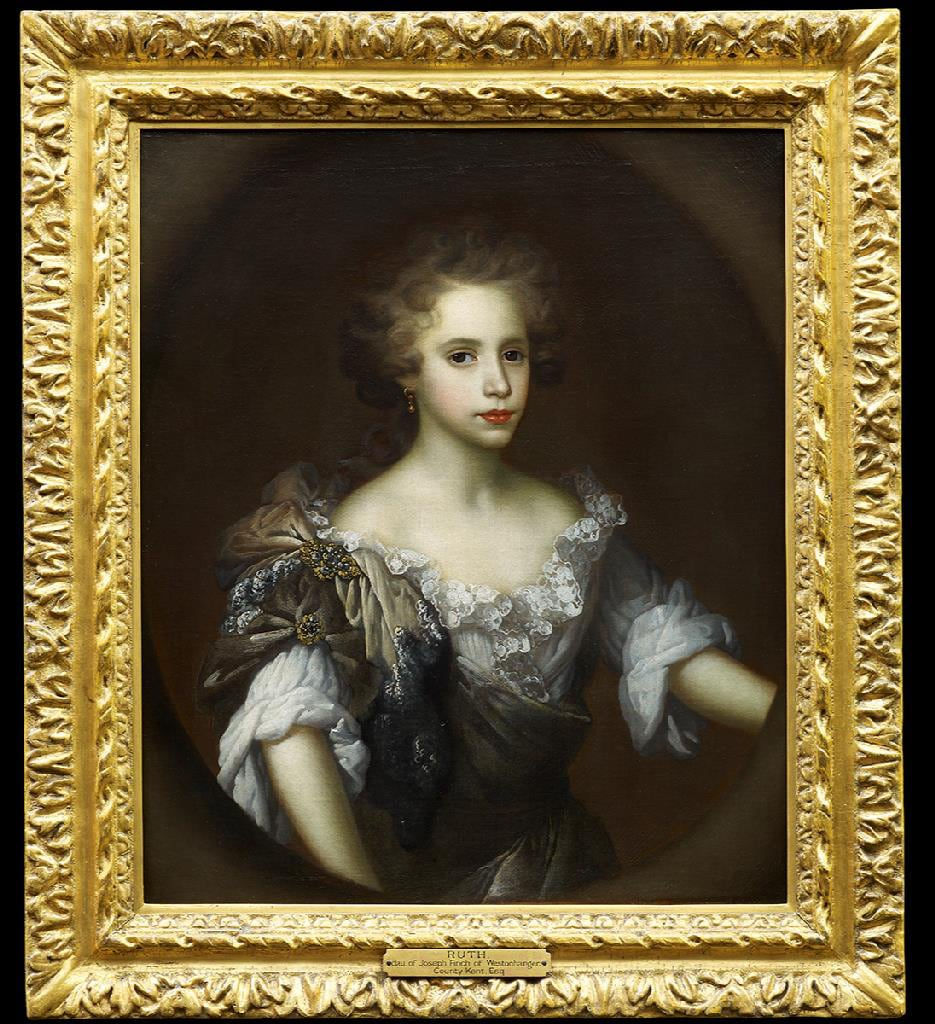 Garret Morphy, Portraits of Theodora (b. 1674) and Ruth Finch (b. 1678), 1680s