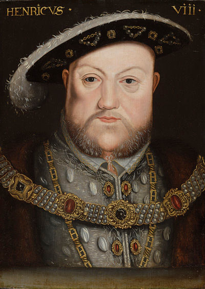 Follower of Hans Holbein, Portrait of King Henry VIII (1491-1547)