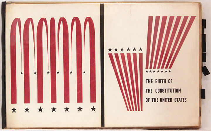 Philip Pearlstein, Birth of the Constitution of the United States, 1940s
