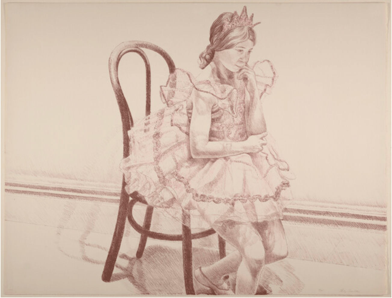 Philip Pearlstein, Ellen in Tutu, 1972