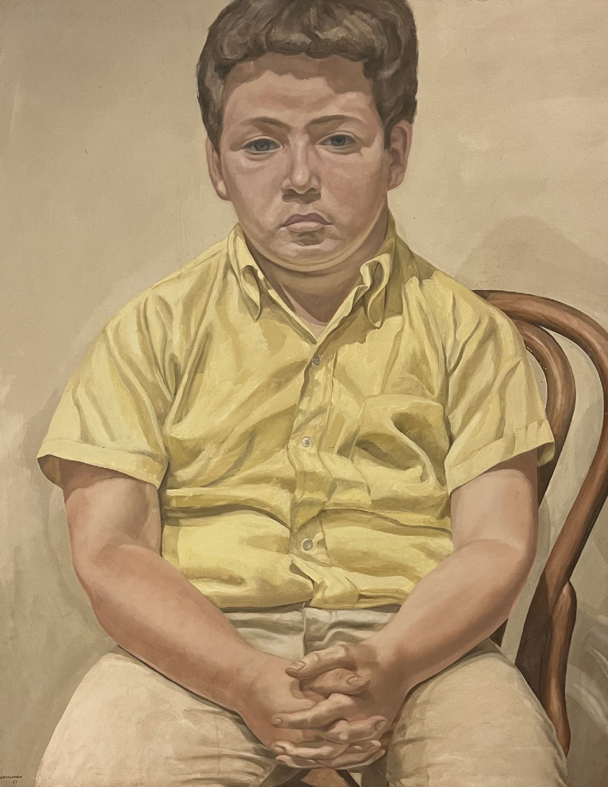 Philip Pearlstein, Portrait of William, 1967