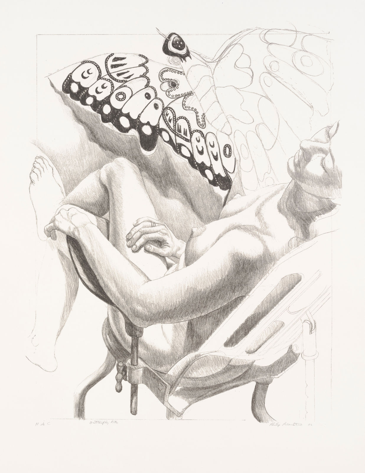 Philip Pearlstein, Butterfly Kite I, 2006