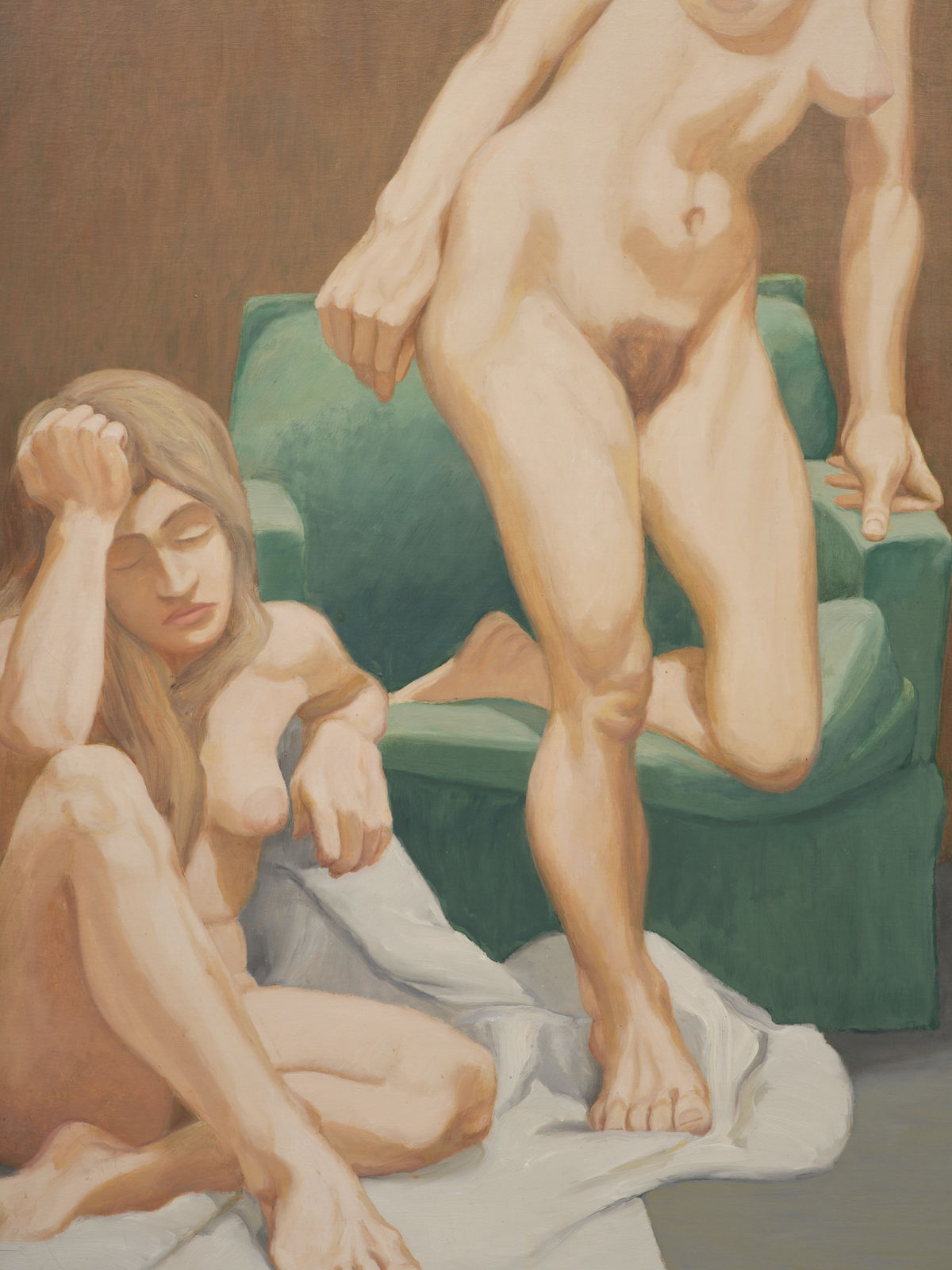 Philip Pearlstein, Models in a Studio, 1963