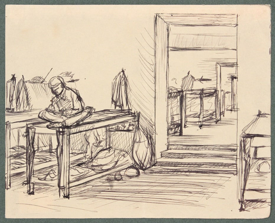 Philip Pearlstein, Rome, Italy XIV, 1944