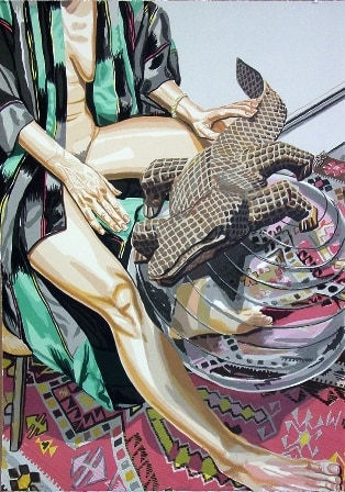 Philip Pearlstein, Alligator, 2006