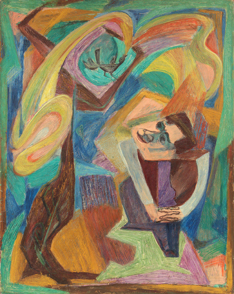 Philip Pearlstein, Mahler Theme (The Bird's Song), 1948-49