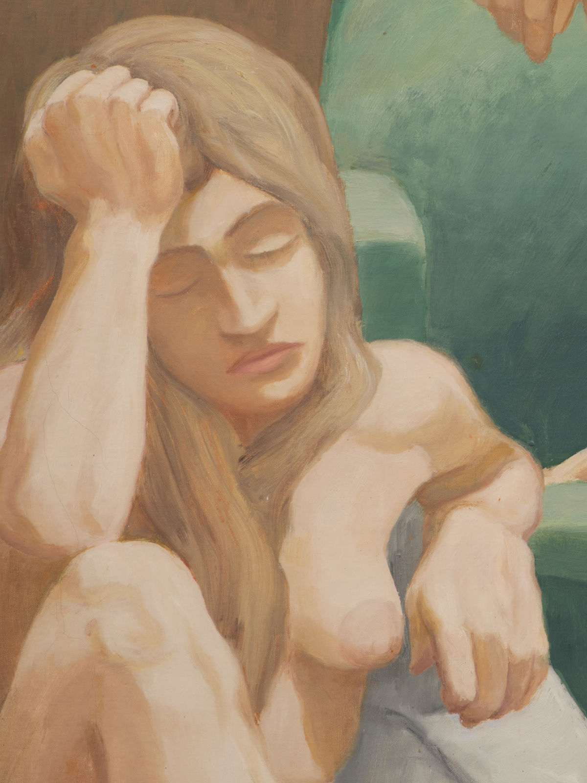 Philip Pearlstein, Models in a Studio, 1963