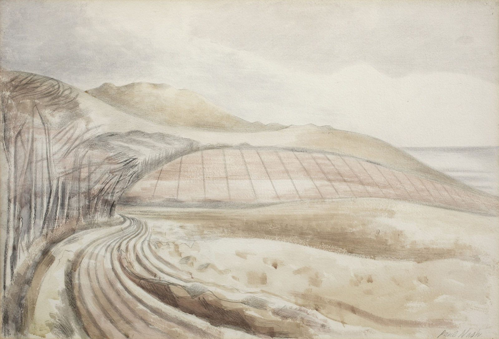 Paul Nash, Dorset Landscape, 1935