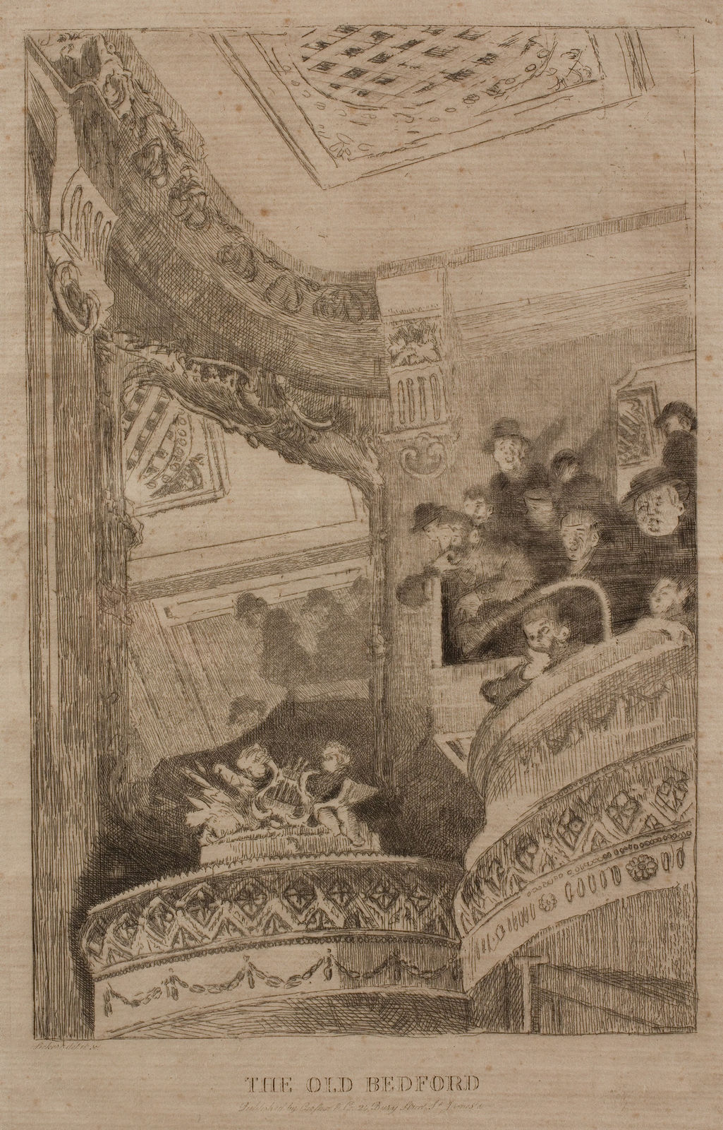 Walter Sickert, The Old Bedford (The Large Plate), 1908, c.