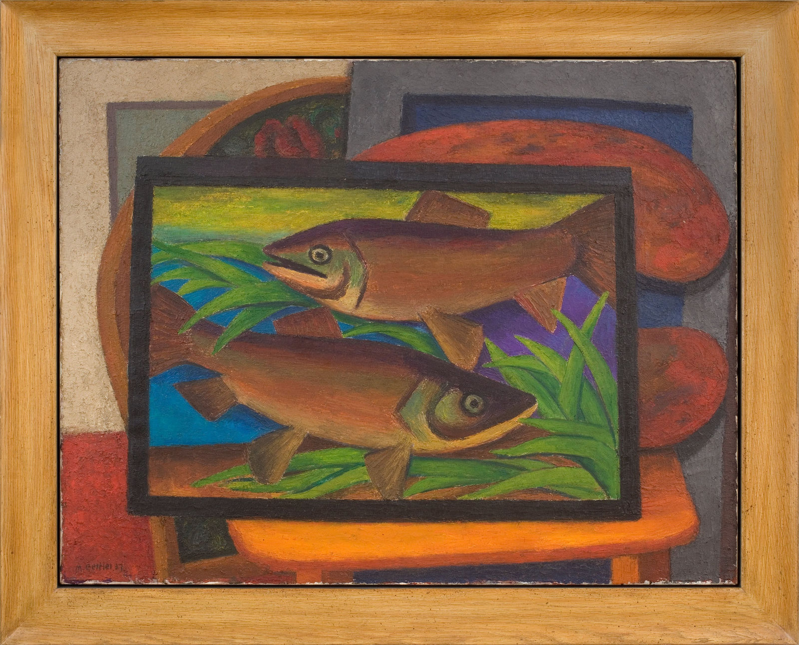 Mark Gertler, Fishes, 1937