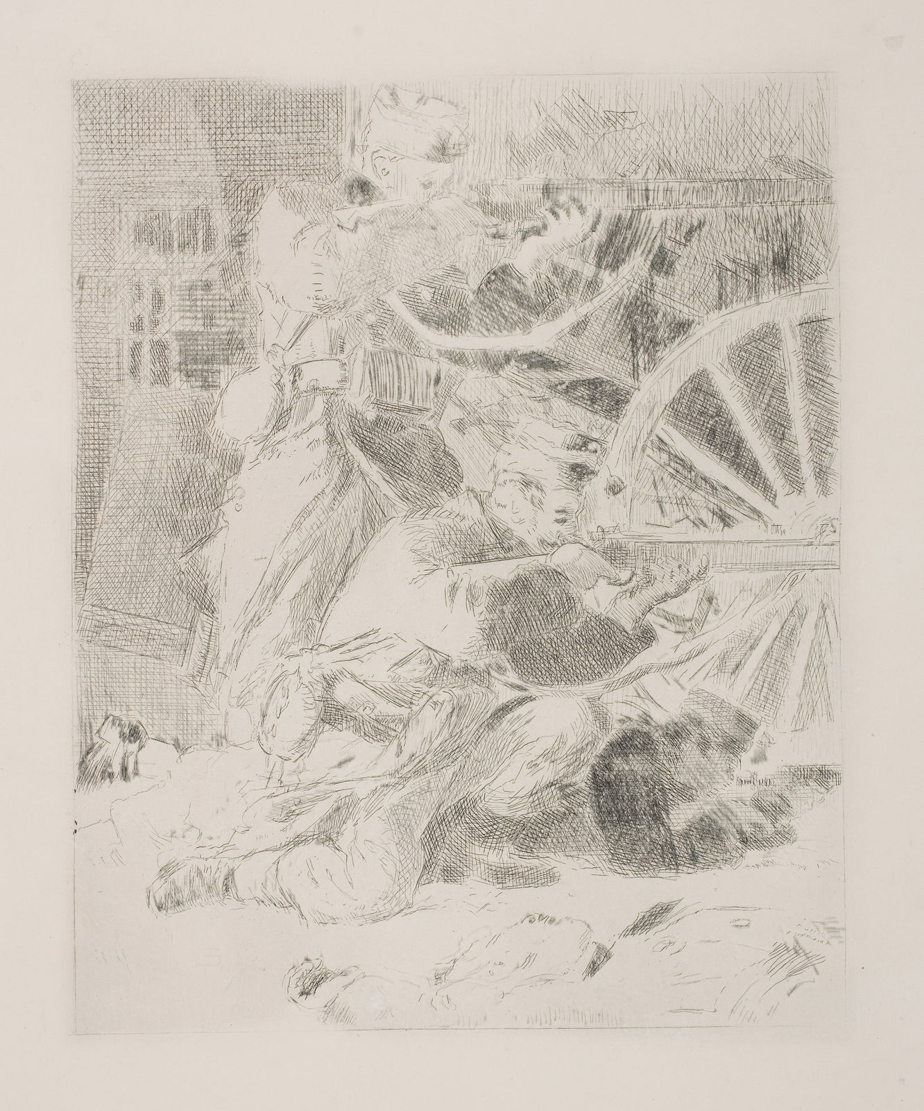 Walter Sickert, Soldiers of King Albert the Ready, 1914/15