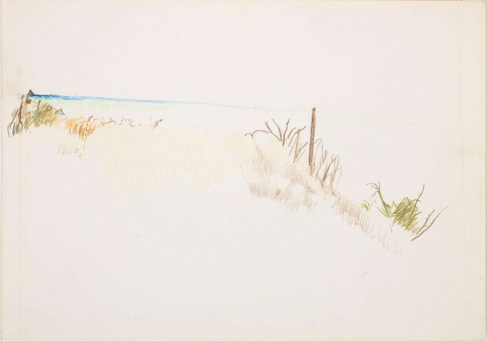 Jean Cooke, Study for "Summer of '75", 1975