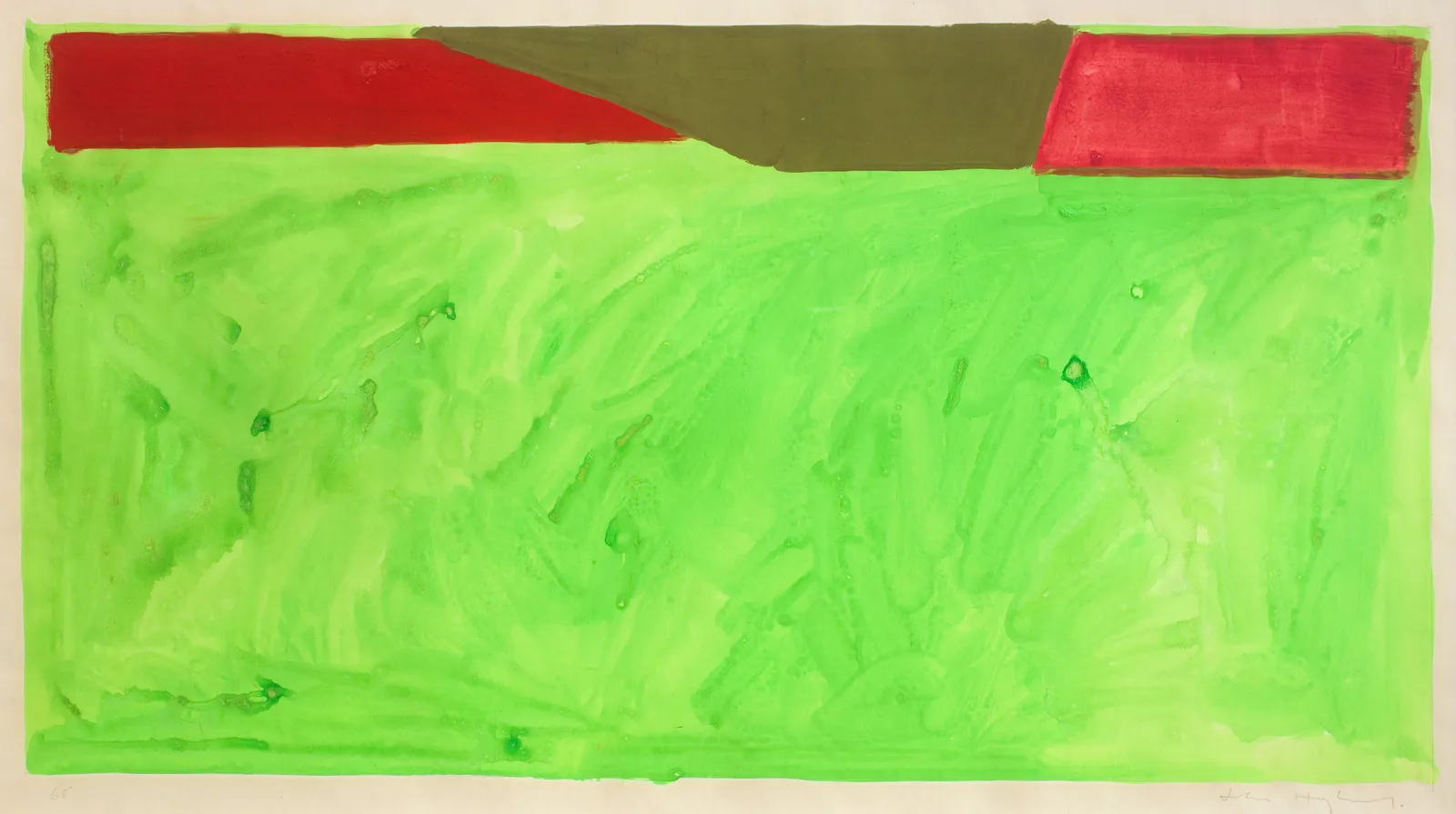 John Hoyland, 1965 (V), 1965