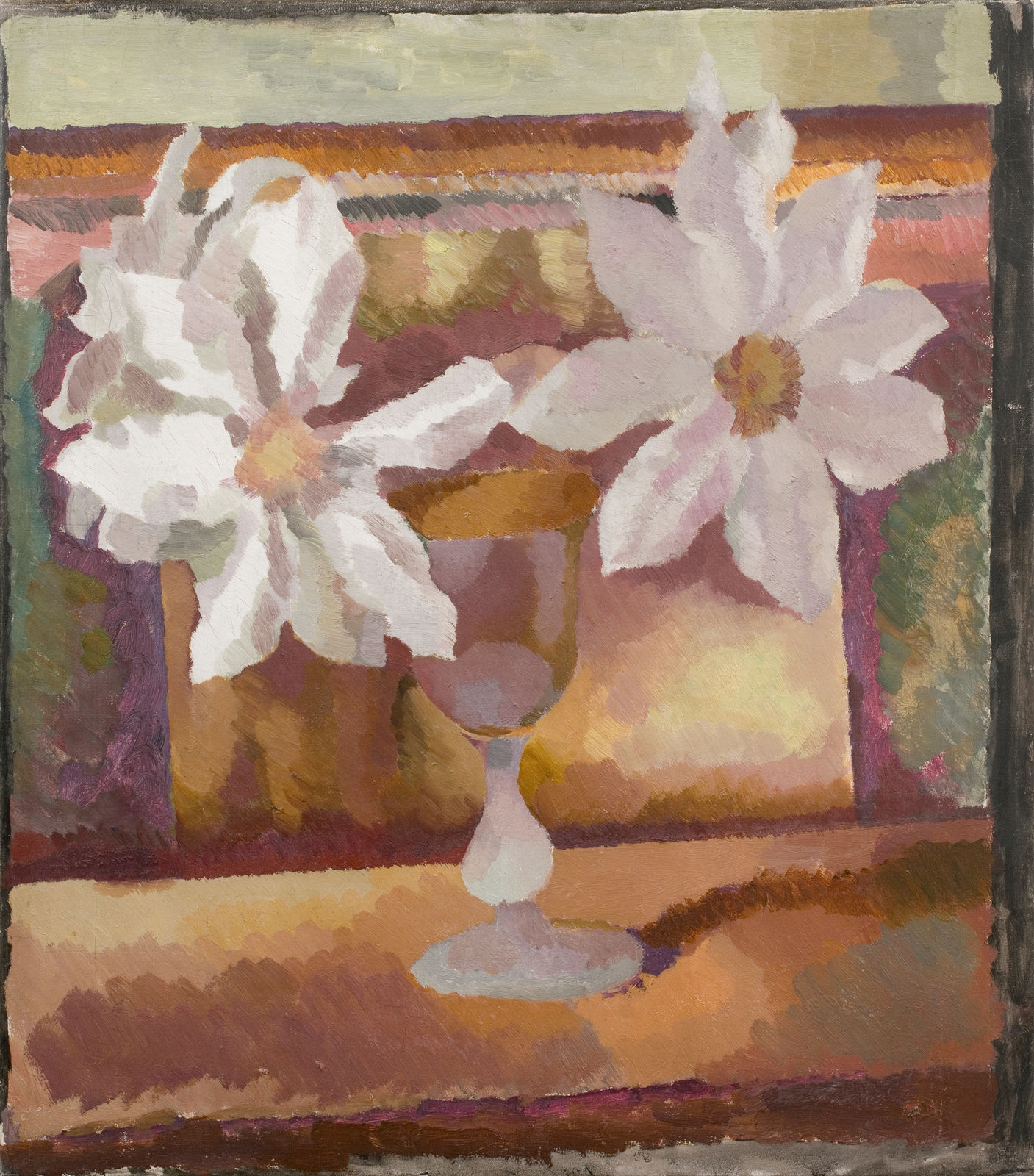still life oil painting by Bloomsbury group member Duncan Grant