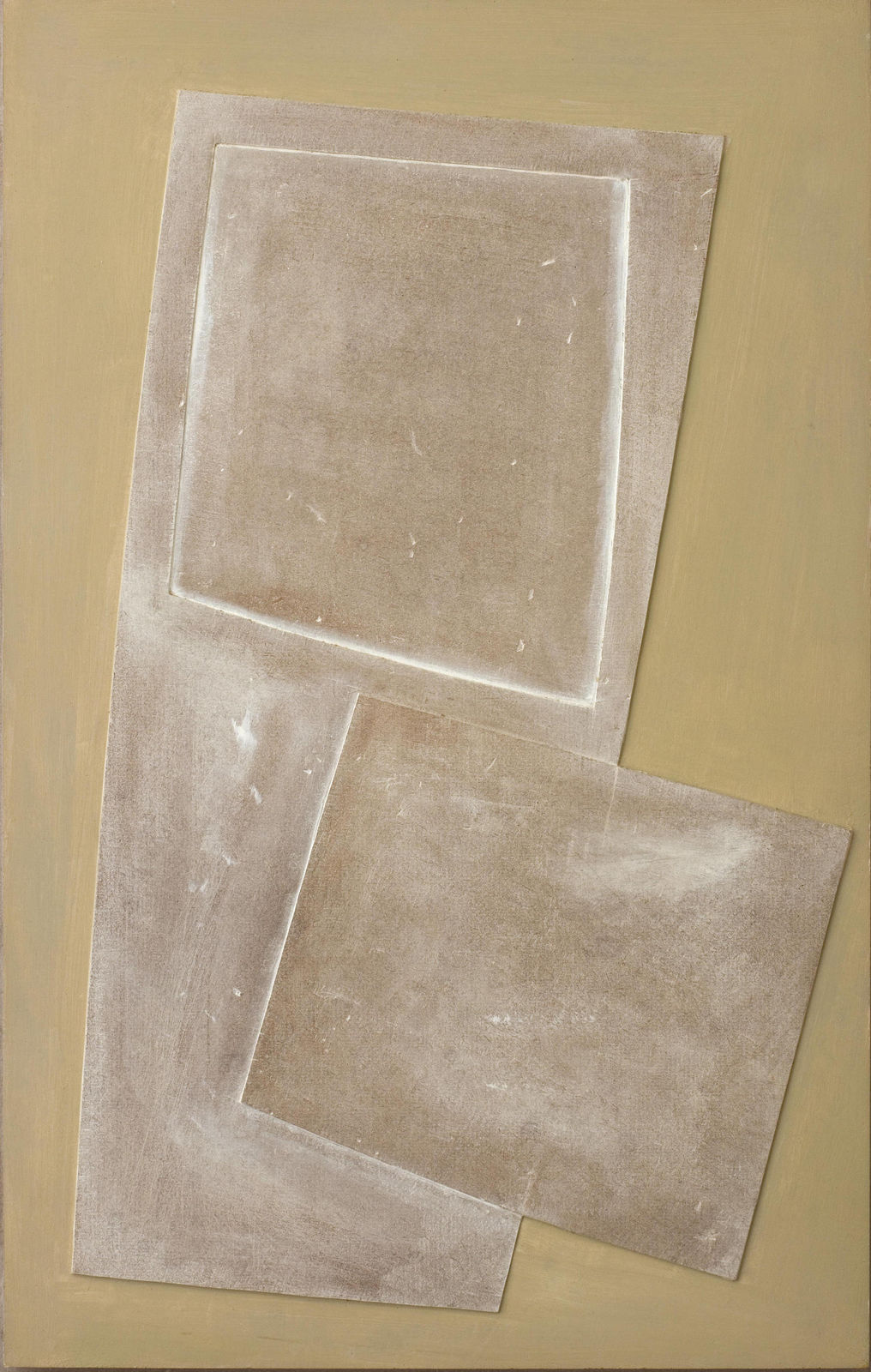 Ben Nicholson, 1971 (two squares and very green), 1971