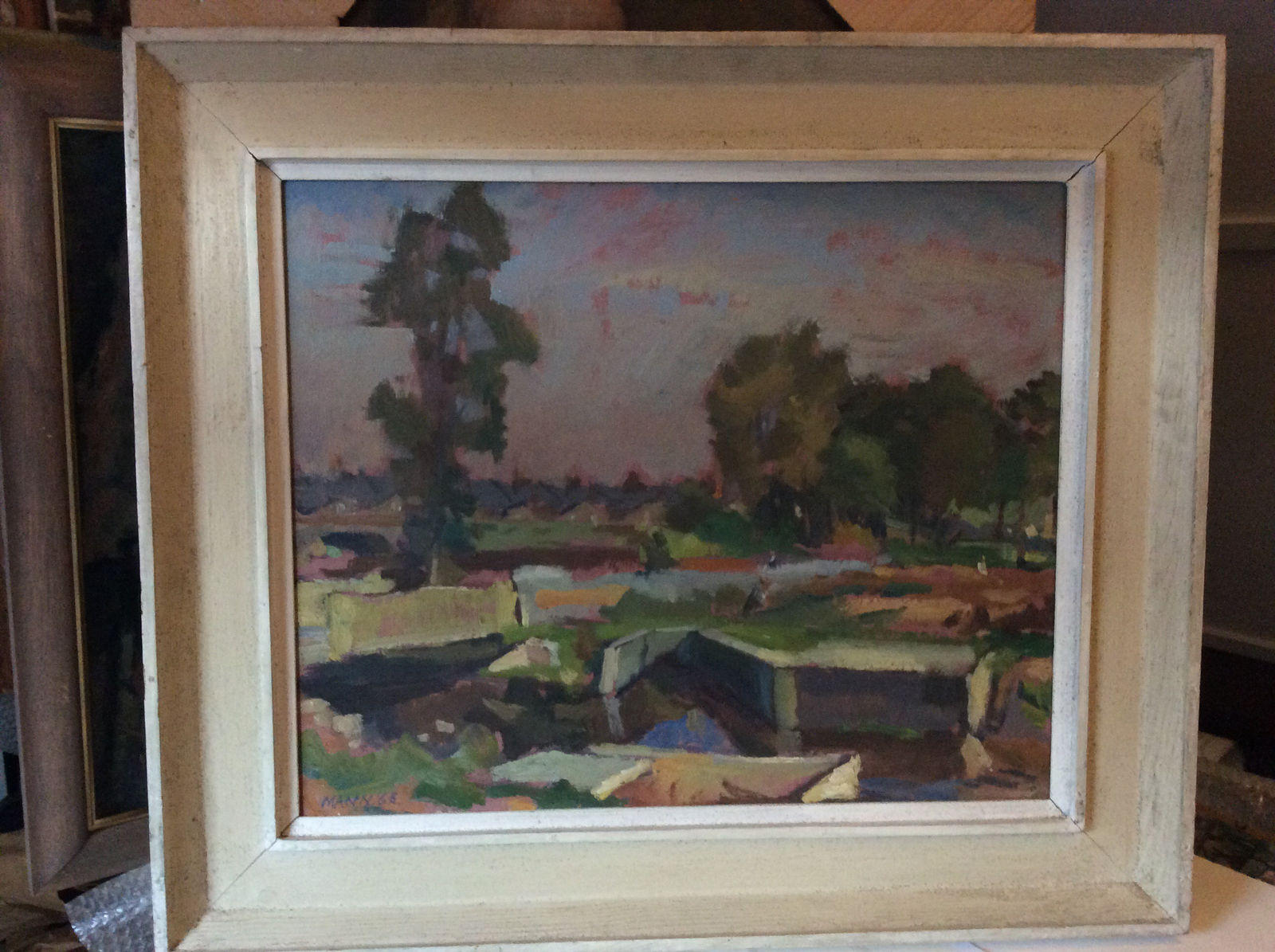 Cyril Mann, The Culvert, Denham Brook, 1968