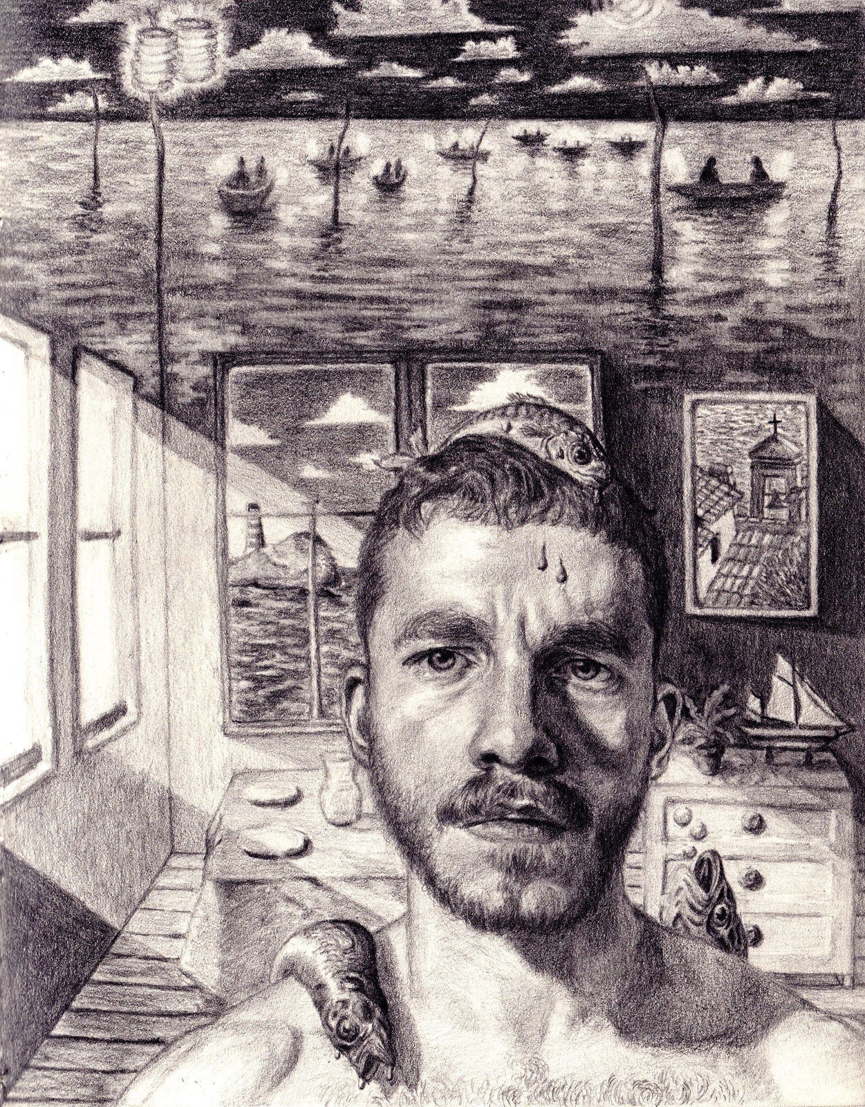 Glen Gashi, Fish out of water, 2021