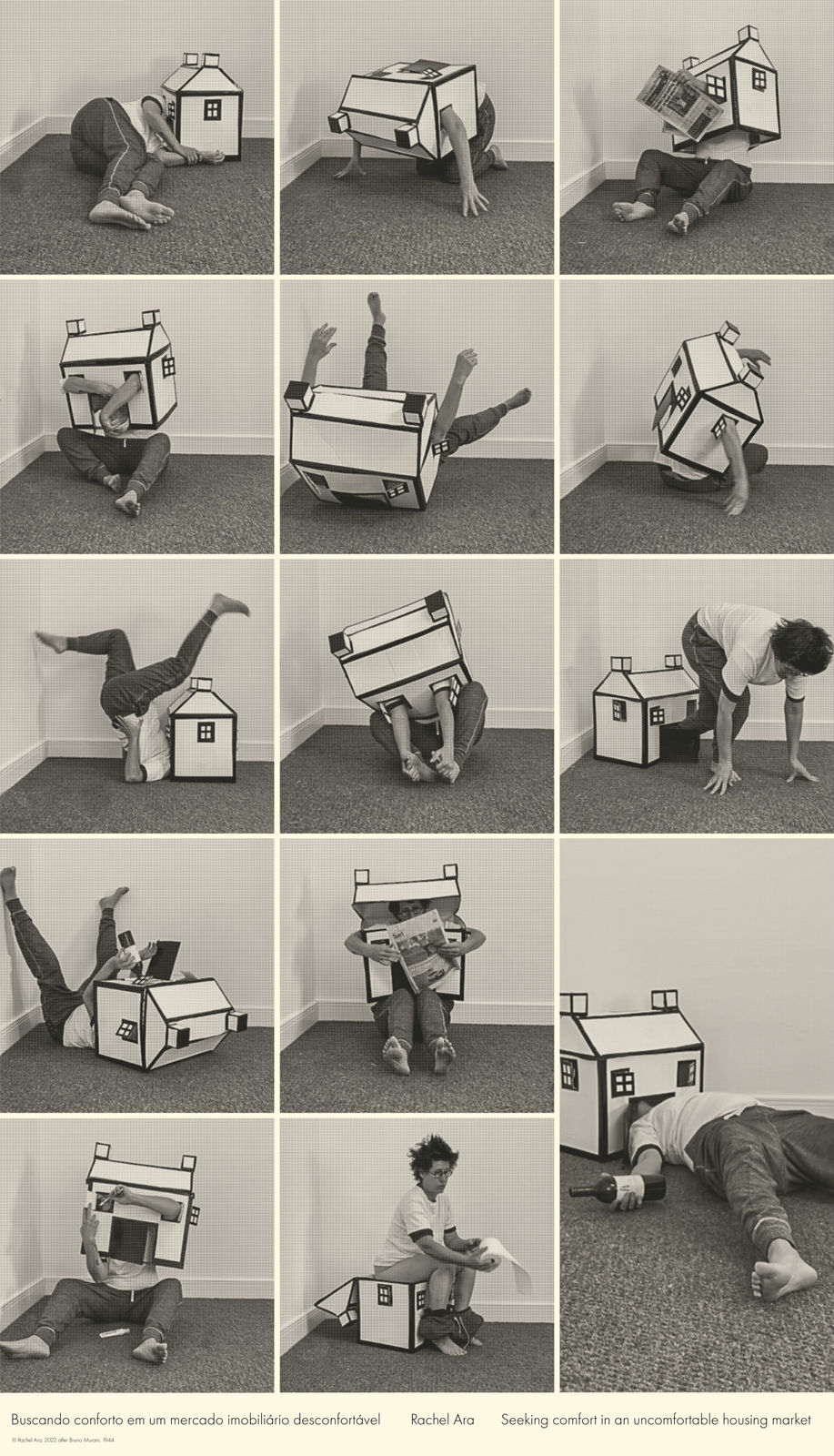 Rachel Ara, Self Portrait in the Housing Market (Seeking Comfort in an Uncomfortable Housing Market ), 2022