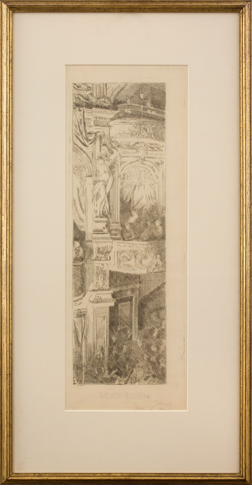 Walter Sickert, The New Bedford (The Large Plate), 1915