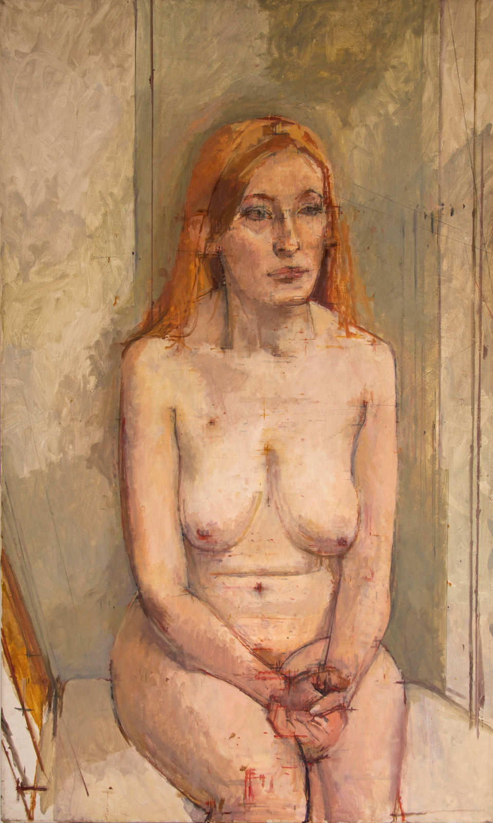 William Coldstream, Seated Nude (Catherine Tait), 1972-3