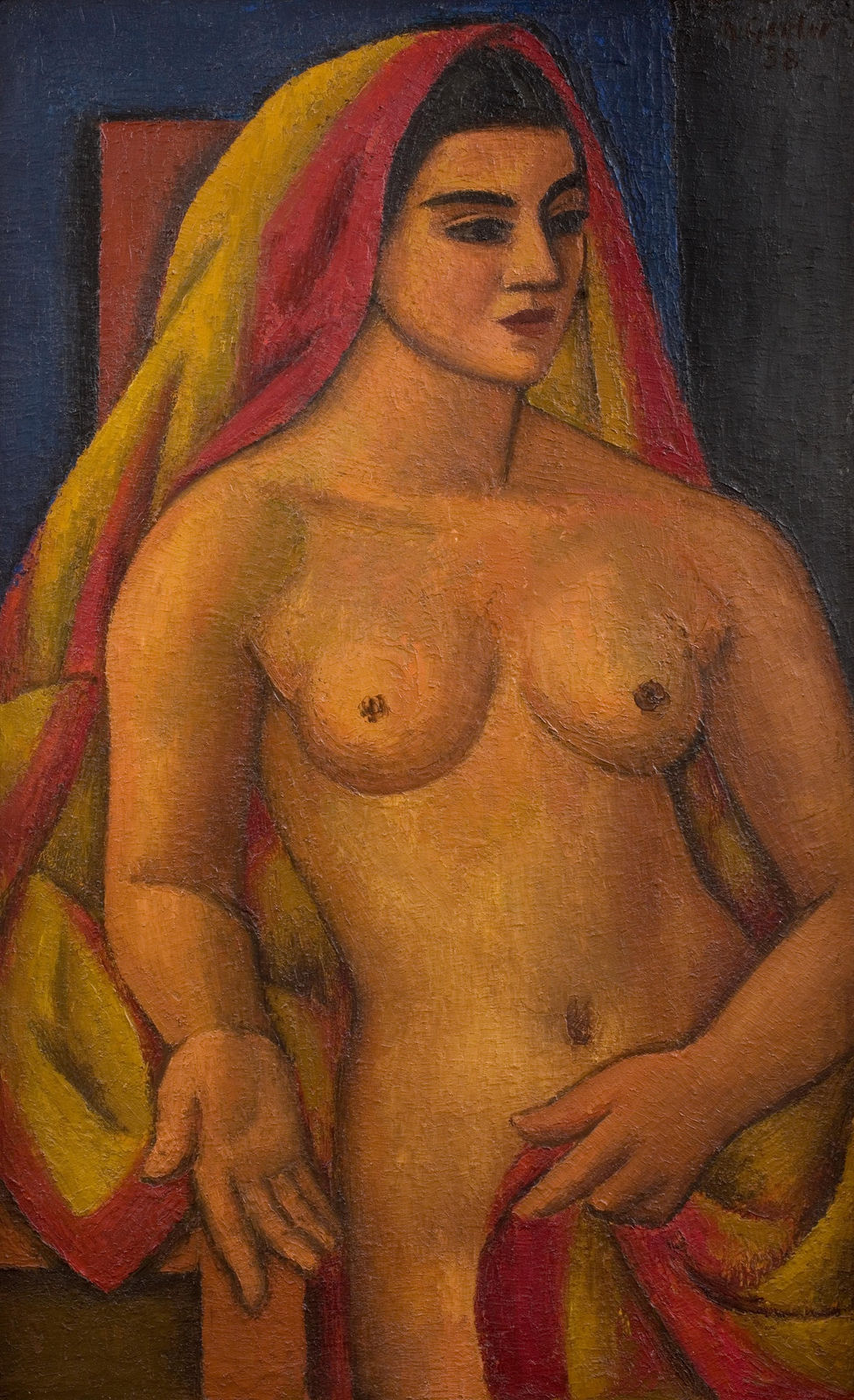 Mark Gertler, The Sari, 1938