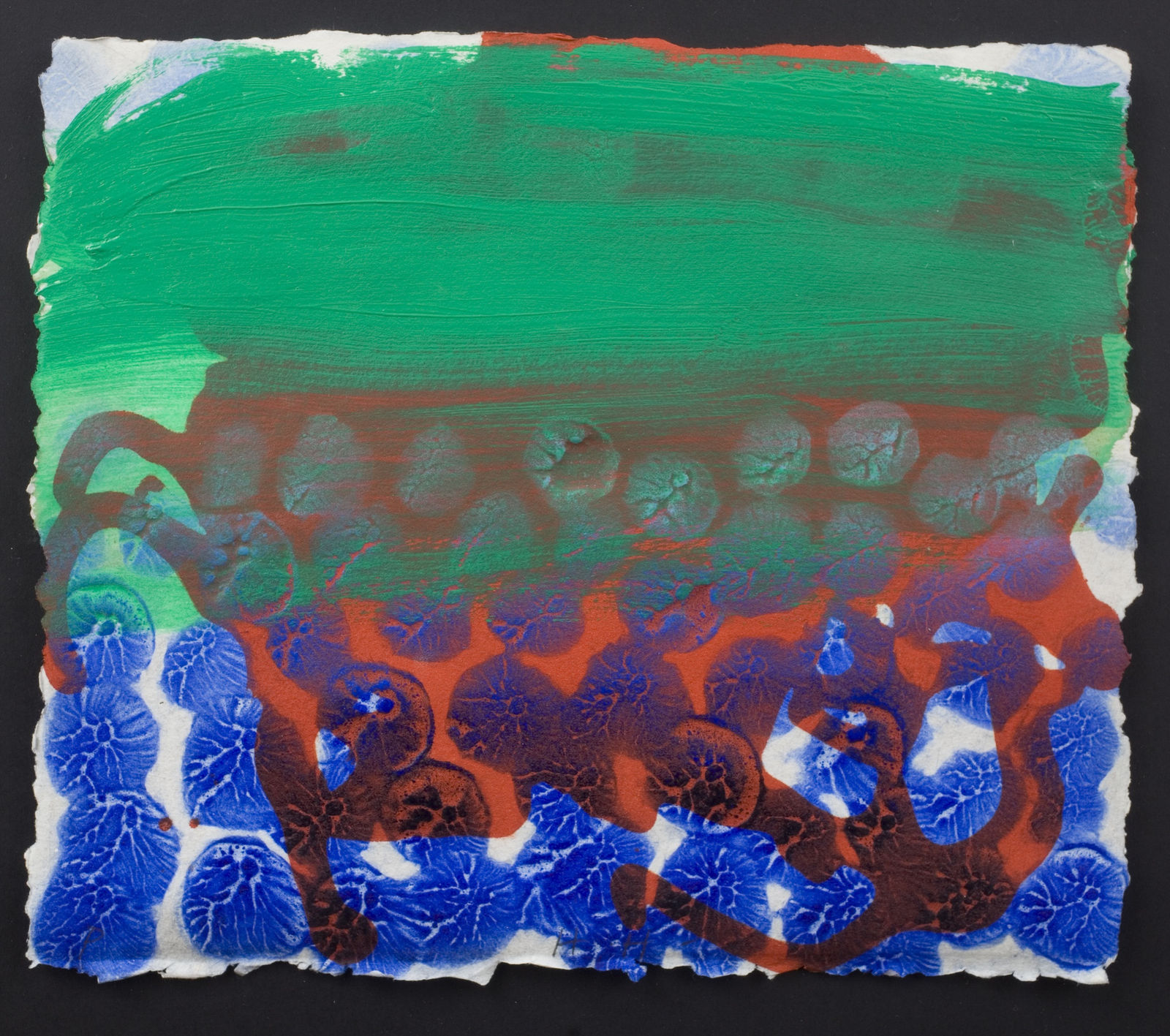 Howard Hodgkin, In a public garden, 1998