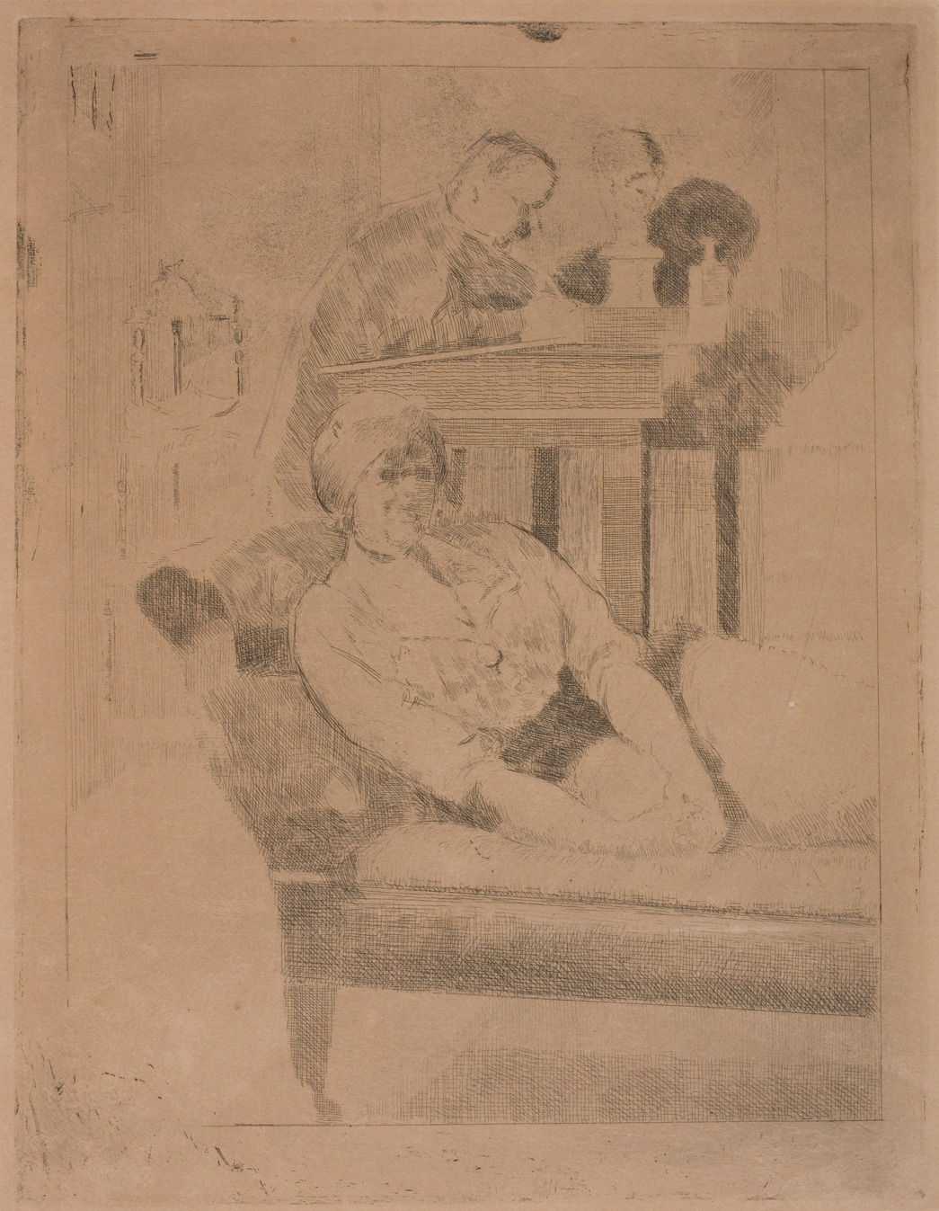 Walter Sickert, A Little Cheque (The Large Plate), 1914