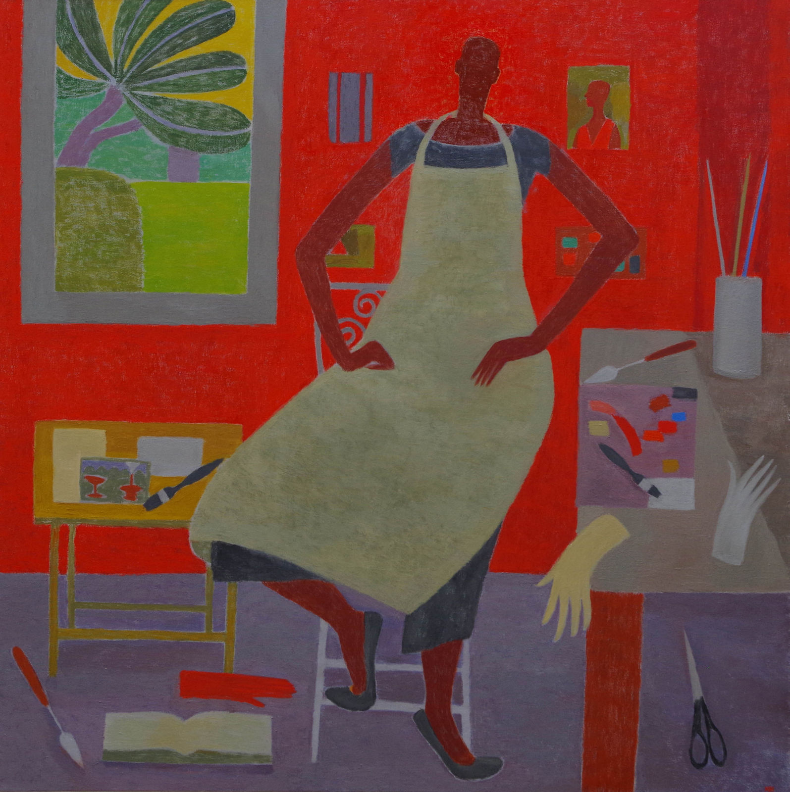 Mary Mabbutt, Summer Studio, 2016