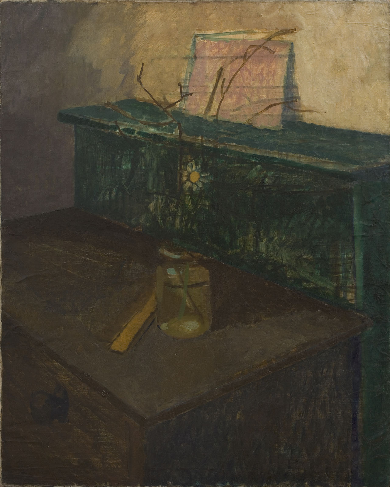 William Coldstream, Still Life with Daisy, 1931