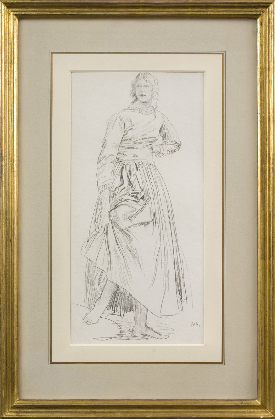 Augustus John, Edith Lees, 1910, c.