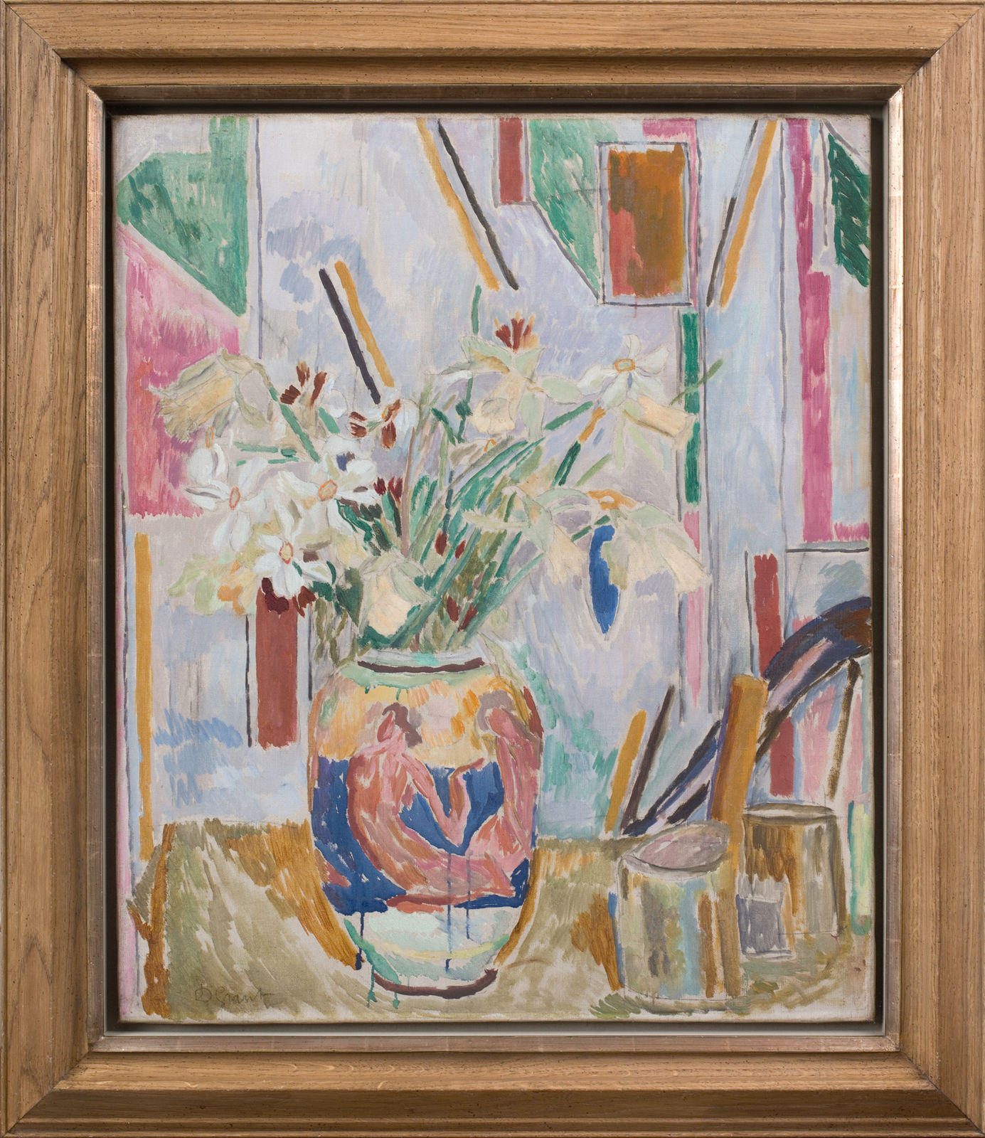 Duncan Grant, Spring Flowers in Omega Vase, 1913, c.