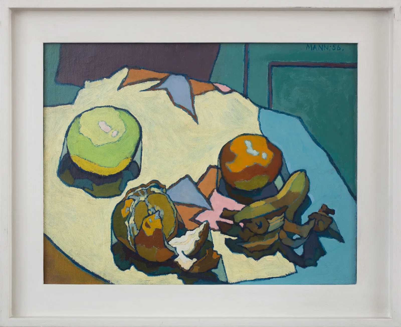 Cyril Mann, Still Life with Fruit , 1956