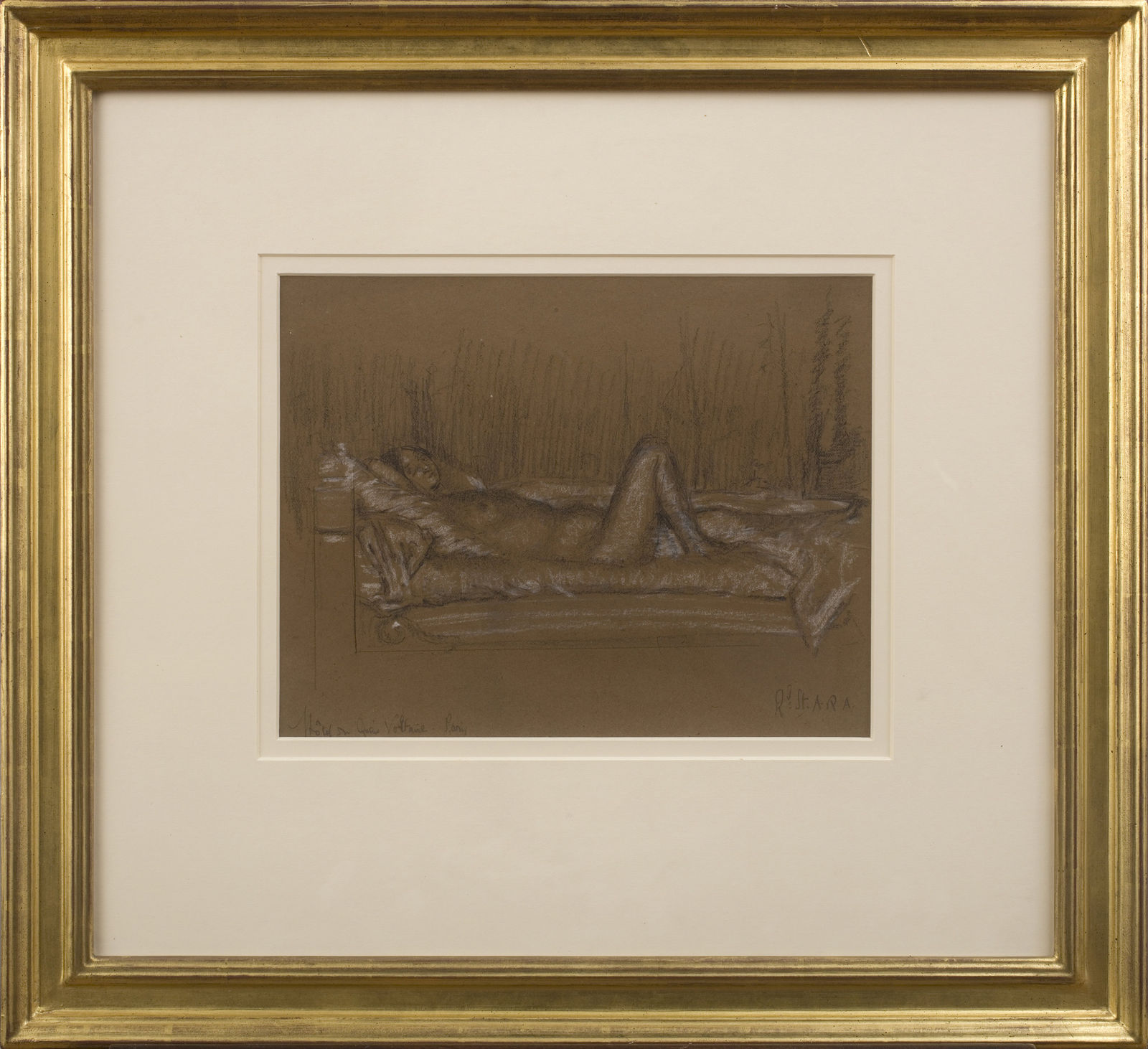 Walter Sickert, Hôtel du Quai Voltaire, Paris, 1906, c.