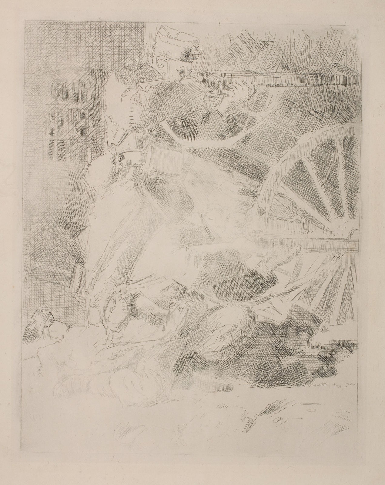 Walter Sickert, Soldiers of King Albert the Ready, 1914/15