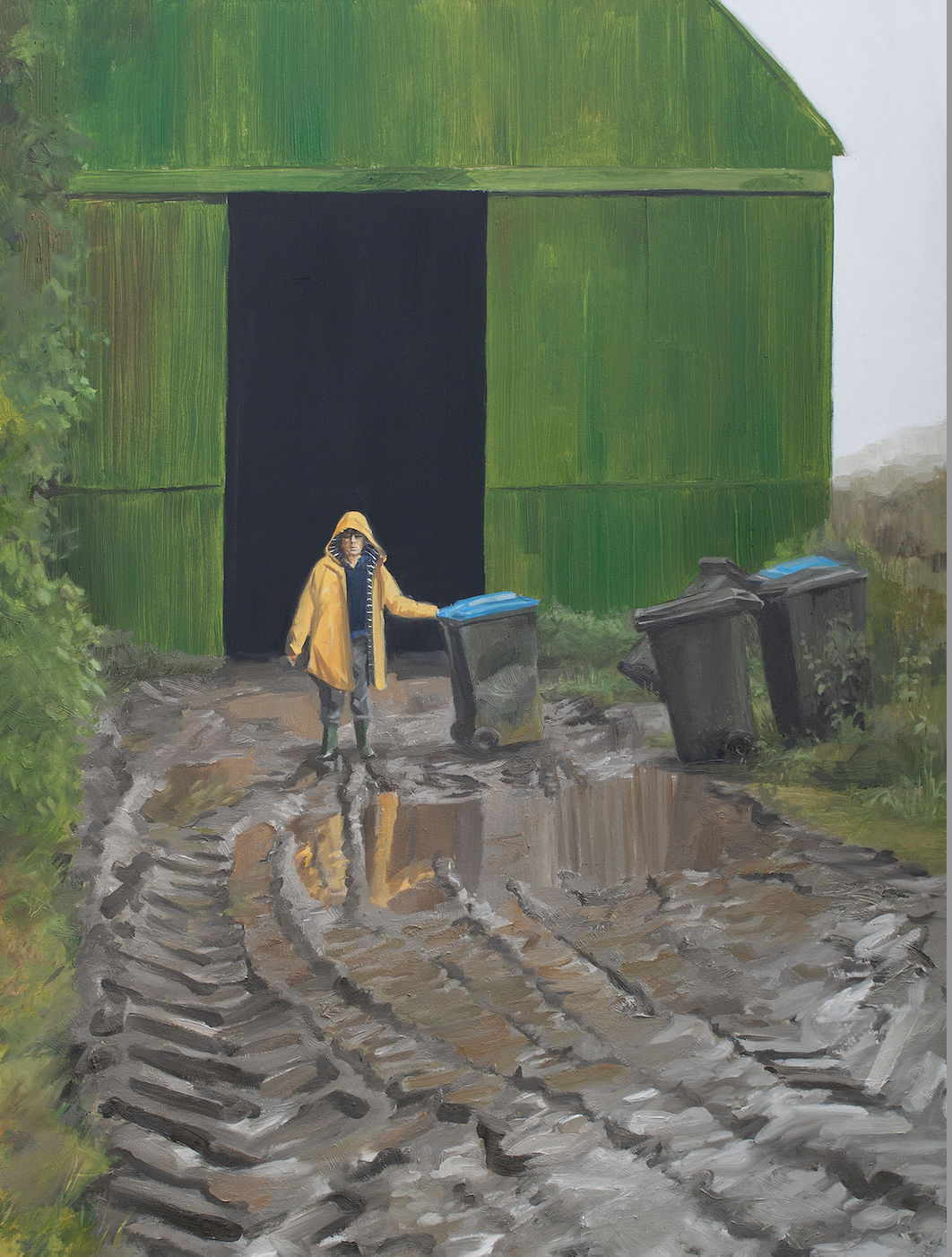 Rikki Niehaus, At the Bins, 2025