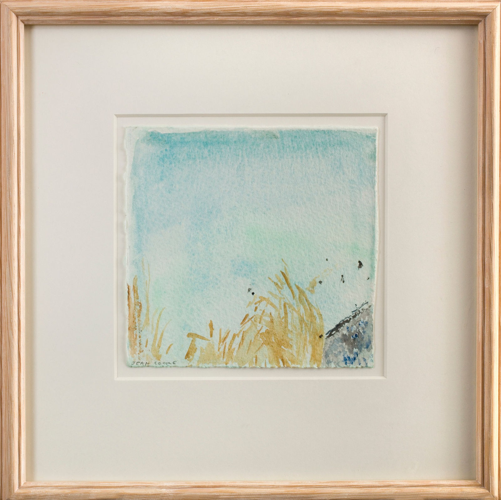 Jean Cooke, Looking down from the cliff at Birling Gap I, 2005, c.