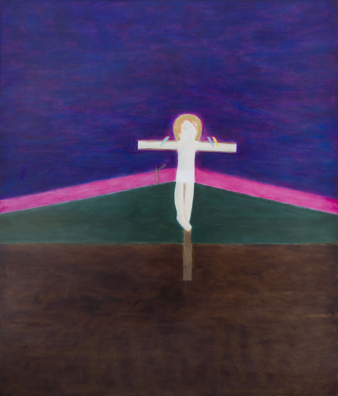 Craigie Aitchison, Crucifixion 8, 1985-86